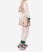 MLB San Francisco Giants Tote Bag with Baseball Coin Pouch