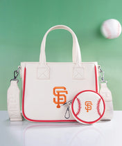 MLB San Francisco Giants Tote Bag with Baseball Coin Pouch