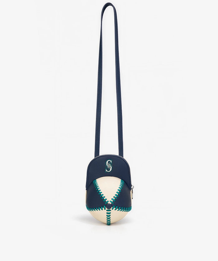 MLB Seattle Mariners Baseball Cap Crossbody Purse