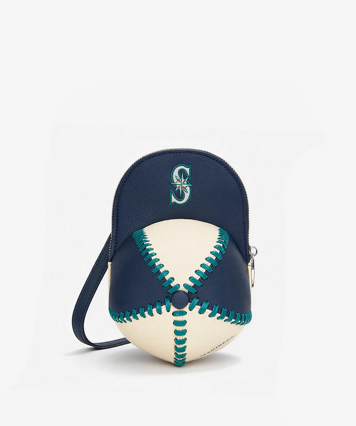 MLB Seattle Mariners Baseball Cap Crossbody Purse