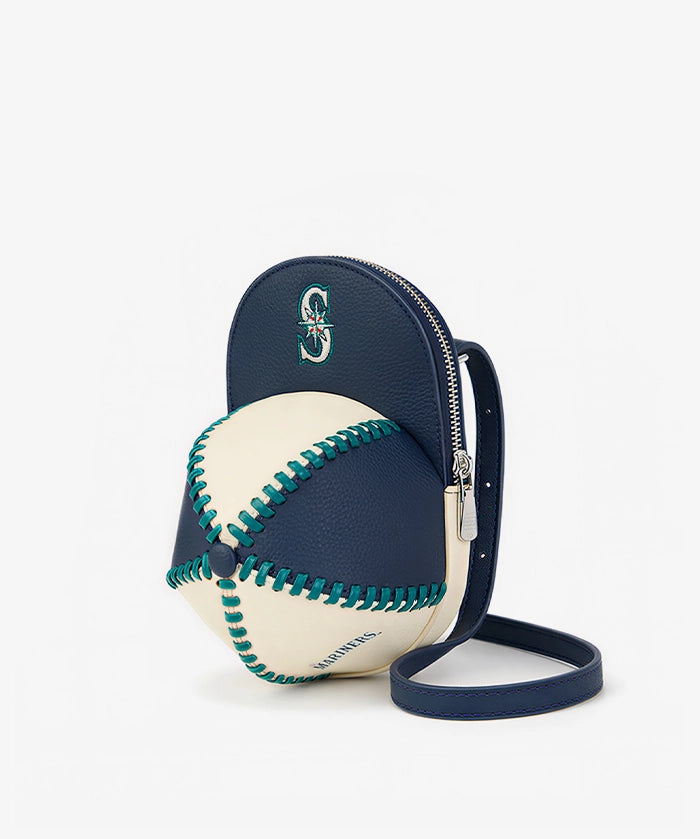 MLB Seattle Mariners Baseball Cap Crossbody Purse