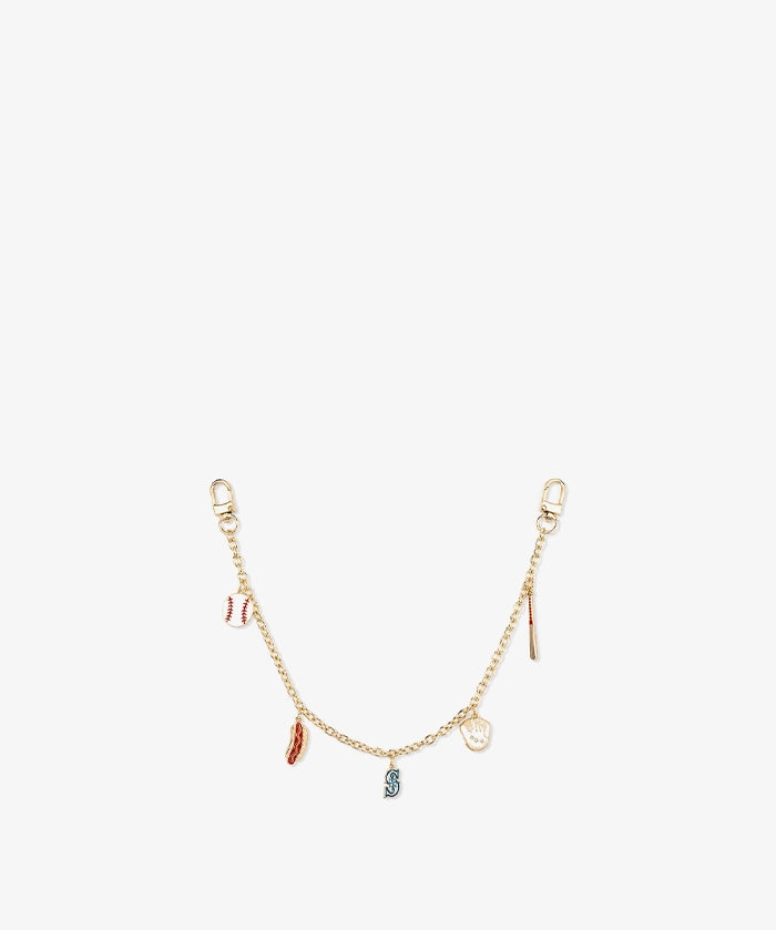 MLB Seattle Mariners Baseball Charm Chain