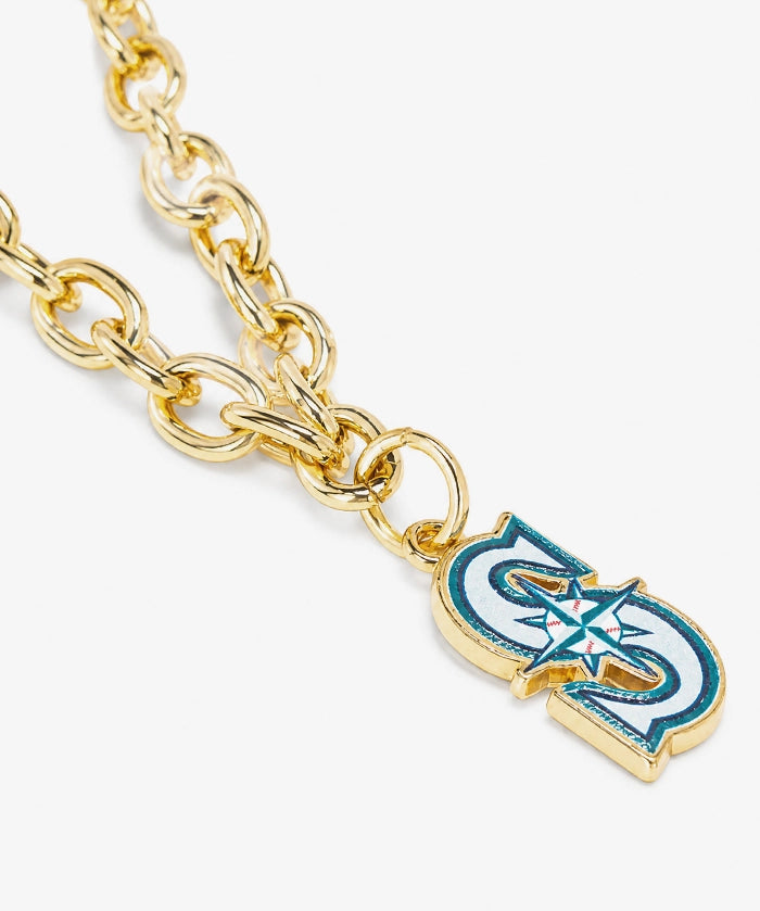 MLB Seattle Mariners Baseball Charm Chain