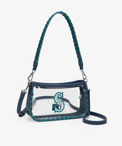 MLB Seattle Mariners Clear Bag with Baseball Stitch