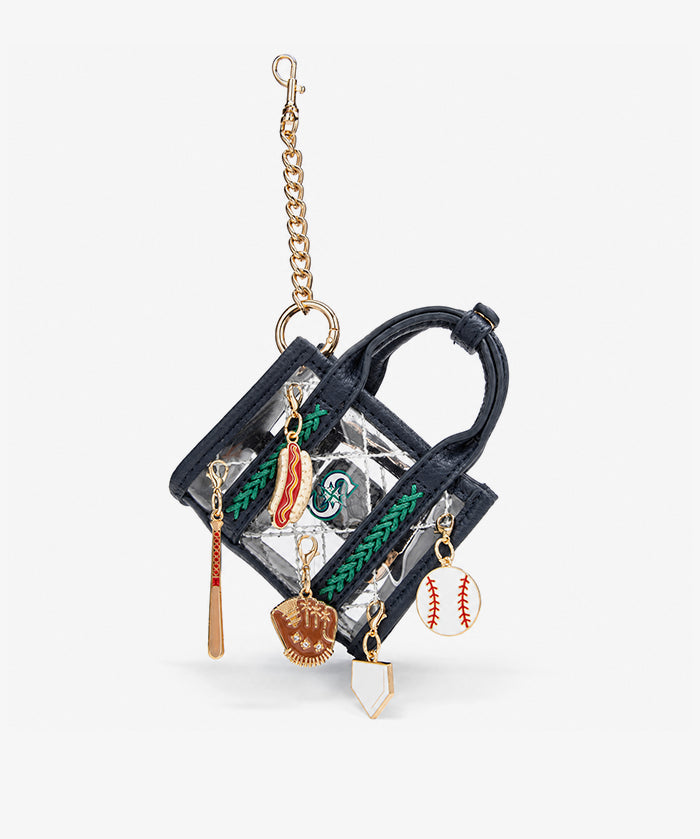 MLB Seattle Mariners Clear Mini Tote Bag Charm – Fastball