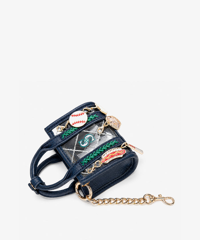 MLB Seattle Mariners Clear Mini Tote Bag Charm – Fastball