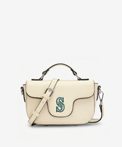 MLB Seattle Mariners Flap Crossbody Bag with Top Handle