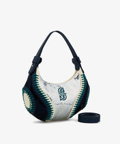 MLB Seattle Mariners Sequin Stitch Hobo - Curveball