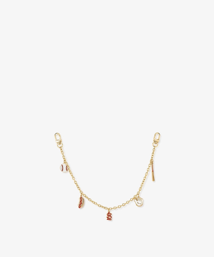 MLB St. Louis Cardinals Baseball Charm Chain