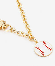 MLB St. Louis Cardinals Baseball Charm Chain