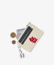 MLB St. Louis Cardinals Card Holder with Baseball Charm