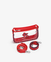 MLB St. Louis Cardinals Clear Bag with Baseball Stitch