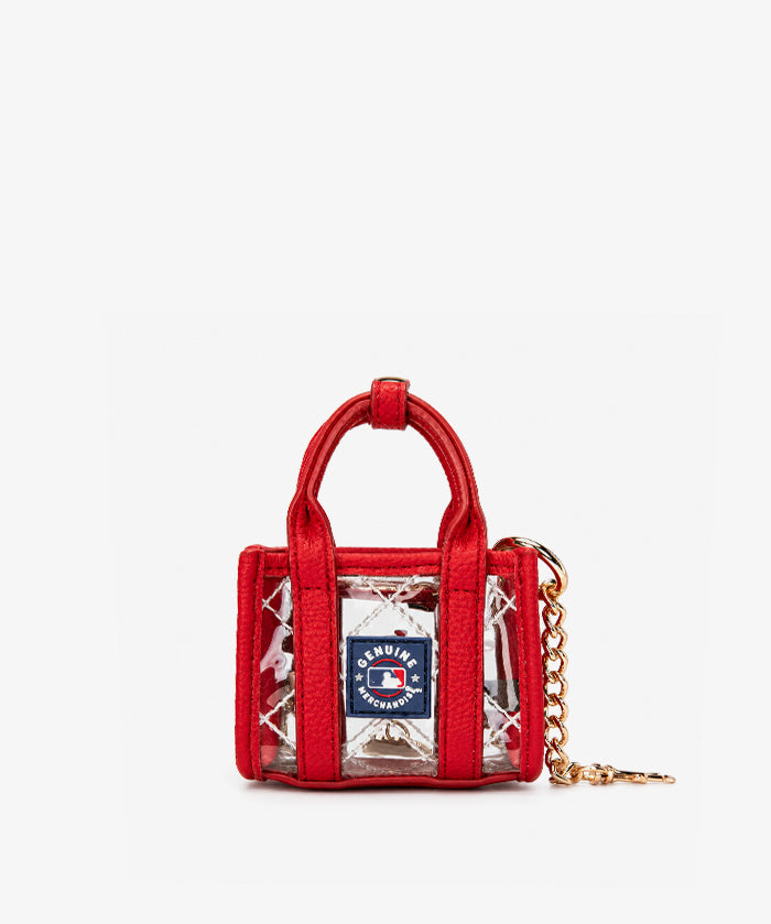 MLB St. Louis Cardinals Clear Mini Tote Bag Charm – Fastball