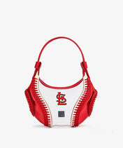 MLB St. Louis Cardinals Clear Stitch Hobo - Curveball
