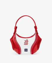 MLB St. Louis Cardinals Clear Stitch Hobo - Curveball