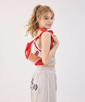 MLB St. Louis Cardinals Clear Stitch Hobo - Curveball