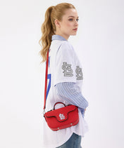 MLB St. Louis Cardinals Flap Crossbody Bag with Top Handle