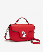 MLB St. Louis Cardinals Flap Crossbody Bag with Top Handle