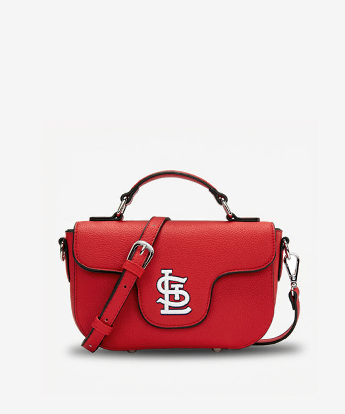 MLB St. Louis Cardinals Flap Crossbody Bag with Top Handle