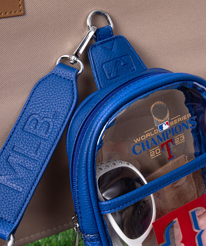 MLB Texas Rangers Clear Sling Stadium Bag