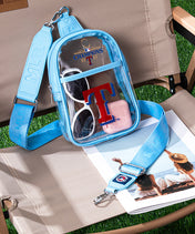 MLB Texas Rangers Clear Sling Stadium Bag