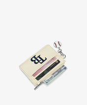 MLB Tampa Bay Rays Card Holder with Baseball Charm