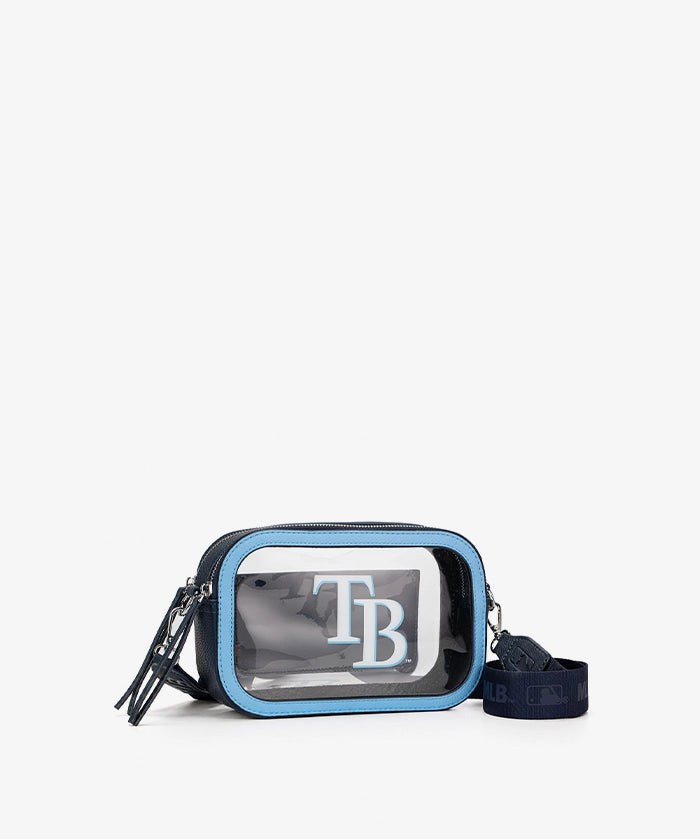MLB Tampa Bay Rays Clear Crossbody Bag