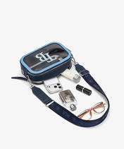 MLB Tampa Bay Rays Clear Crossbody Bag
