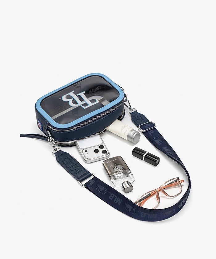 MLB Tampa Bay Rays Clear Crossbody Bag
