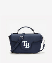 MLB Tampa Bay Rays Flap Crossbody Bag with Top Handle