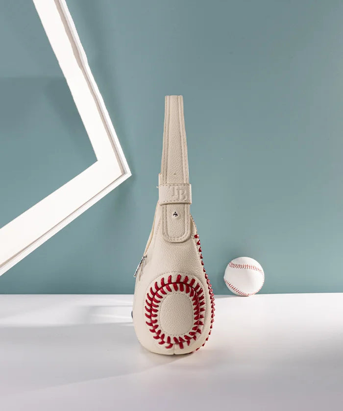 MLB Tampa Bay Rays Hobo Bag With Baseball Seams