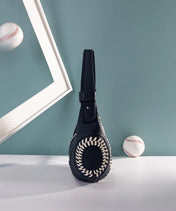 MLB Tampa Bay Rays Hobo Bag With Baseball Seams