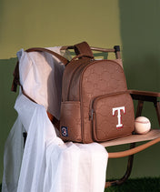 MLB Texas Rangers Backpack with Embossed Pattern