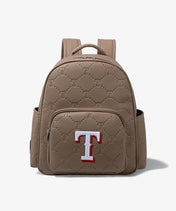 MLB Texas Rangers Backpack with Embossed Pattern