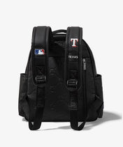 MLB Texas Rangers Backpack with Embossed Pattern