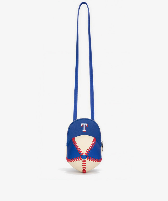 MLB Texas Rangers Baseball Cap Crossbody Purse