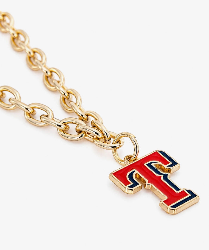 MLB Texas Rangers Baseball Charm Chain