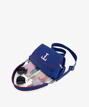 MLB Texas Rangers Shoulder Bag with Crossbody Strap