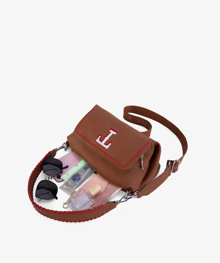 MLB Texas Rangers Shoulder Bag with Crossbody Strap