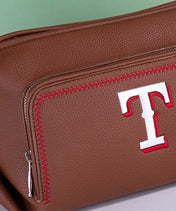 MLB Texas Rangers Shoulder Bag with Crossbody Strap