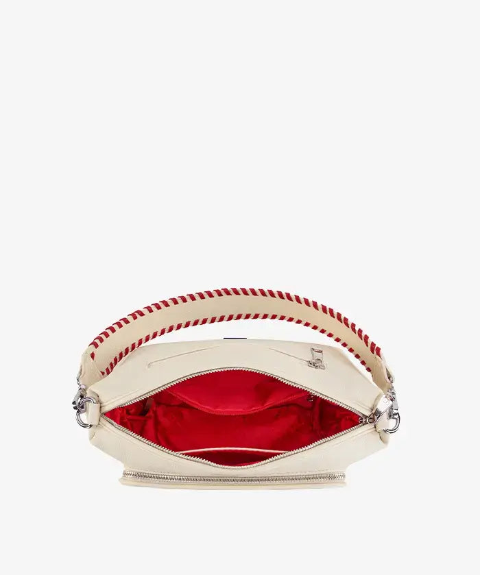 MLB Texas Rangers Shoulder Bag with Crossbody Strap