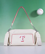MLB Texas Rangers Shoulder Bag with Crossbody Strap