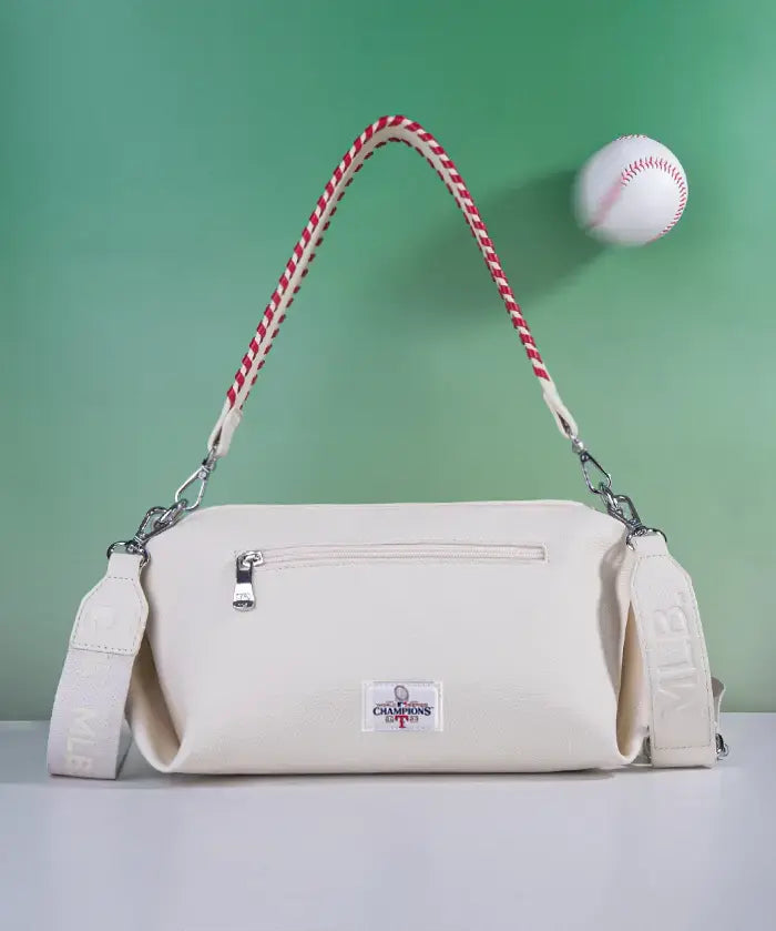 MLB Texas Rangers Shoulder Bag with Crossbody Strap
