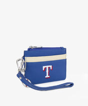 MLB Texas Rangers Card Holder with Baseball Charm
