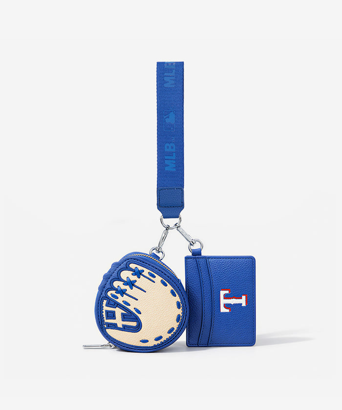MLB Texas Rangers Catcher’s Mitt Wristlet Set