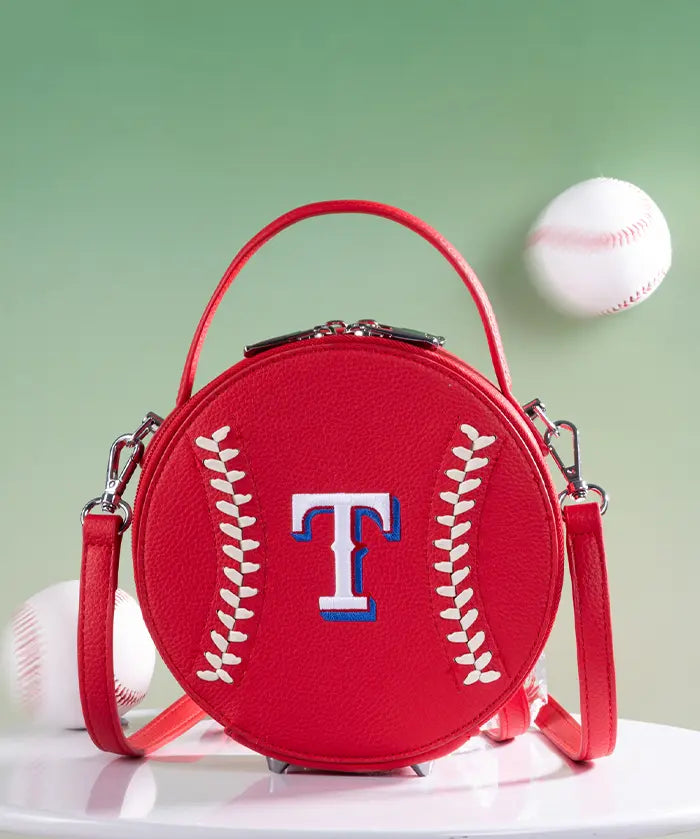 MLB Texas Rangers Circle Crossbody Bag