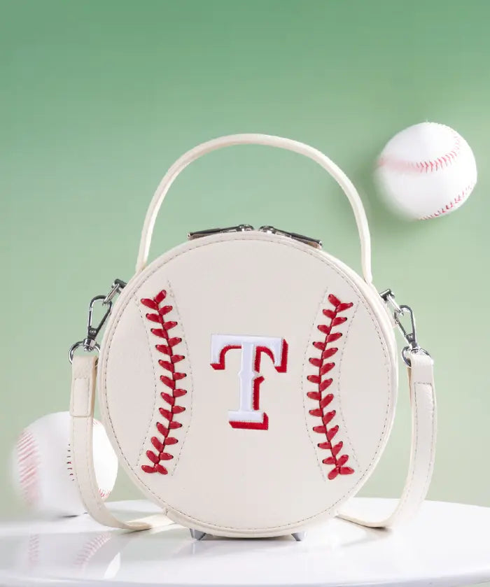 MLB Texas Rangers Circle Crossbody Bag