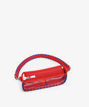 MLB Texas Rangers Clear Bag with Baseball Stitch