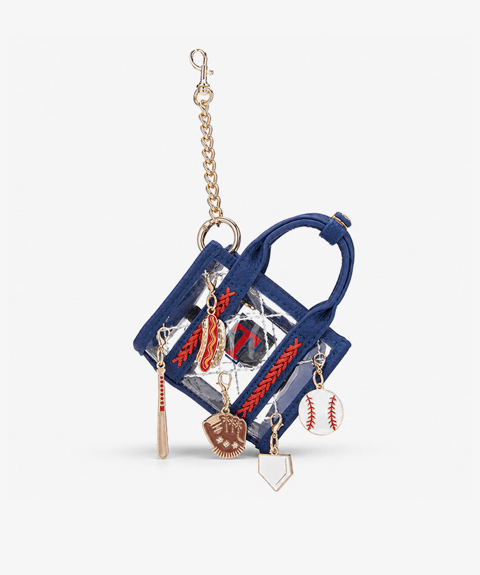 MLB Texas Rangers Clear Mini Tote Bag Charm – Fastball