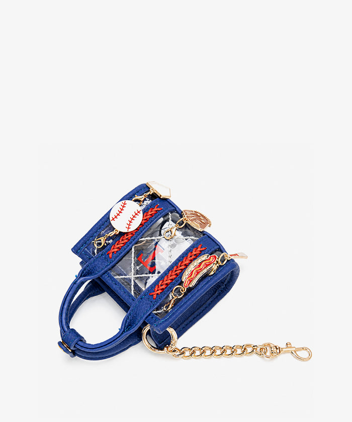 MLB Texas Rangers Clear Mini Tote Bag Charm – Fastball